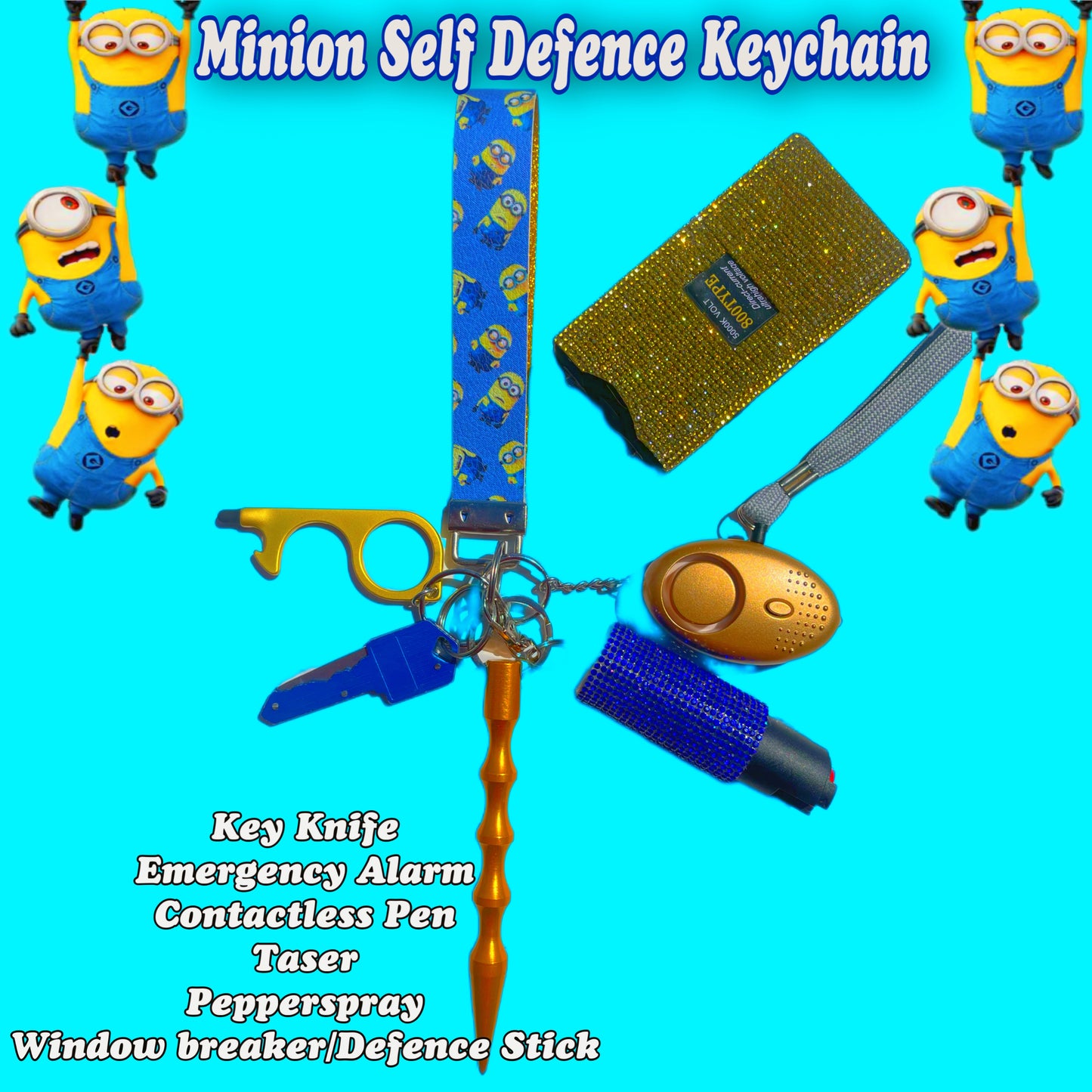 Self defense keychain